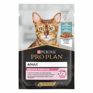 PRO PLAN CAT DELICATE With Ocean Fish konservi kaķiem 26 x 85g